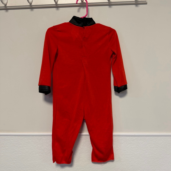 Disney Baby The Incredibles Red & Black Superhero Costume Pixar 12-18 months - Picture 13 of 14